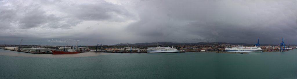 Port of Civitavecchia by Stewart Seman