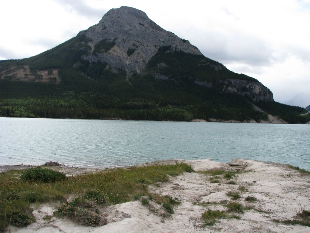 CANADA, KANANASKIS: Mount Baldy towering Barrier Lake by Ashraf Nassef