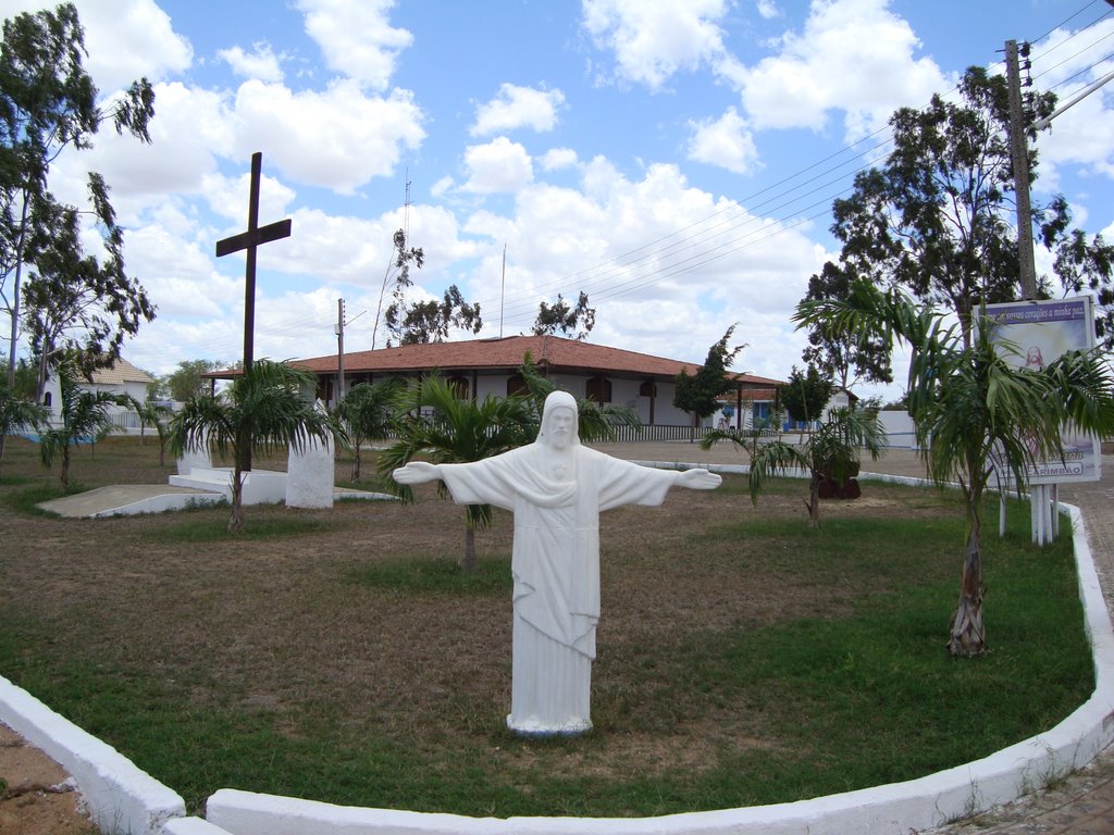 Craíbas-Al - Cidade de Maria - Praça central do santuário by Walter  Leite