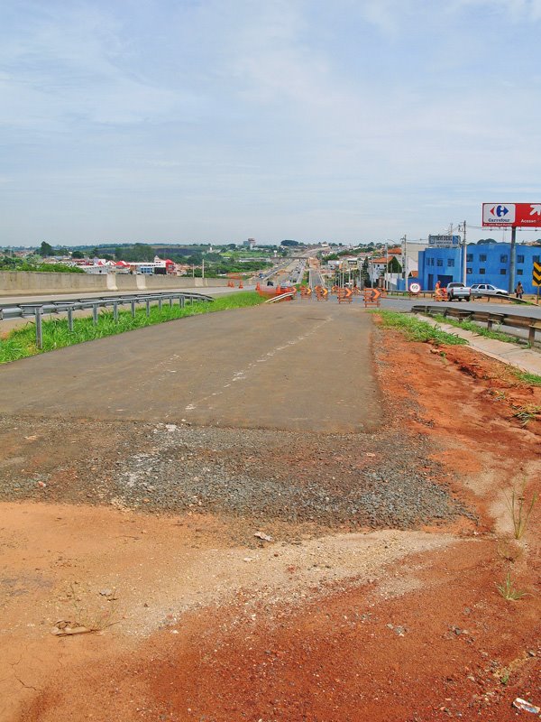 Obras na rodovia Anhanguera - fevereiro/2009 by Eduardo Dantas