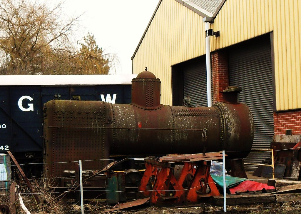 Loco awaiting restoration by farmbrough