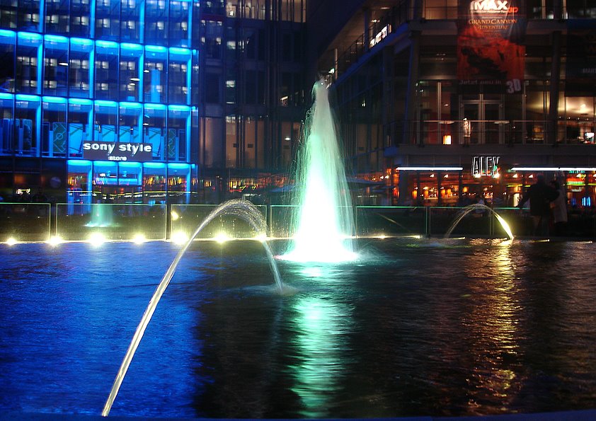 Sony Center by night by Claus Brinch-Daniels…