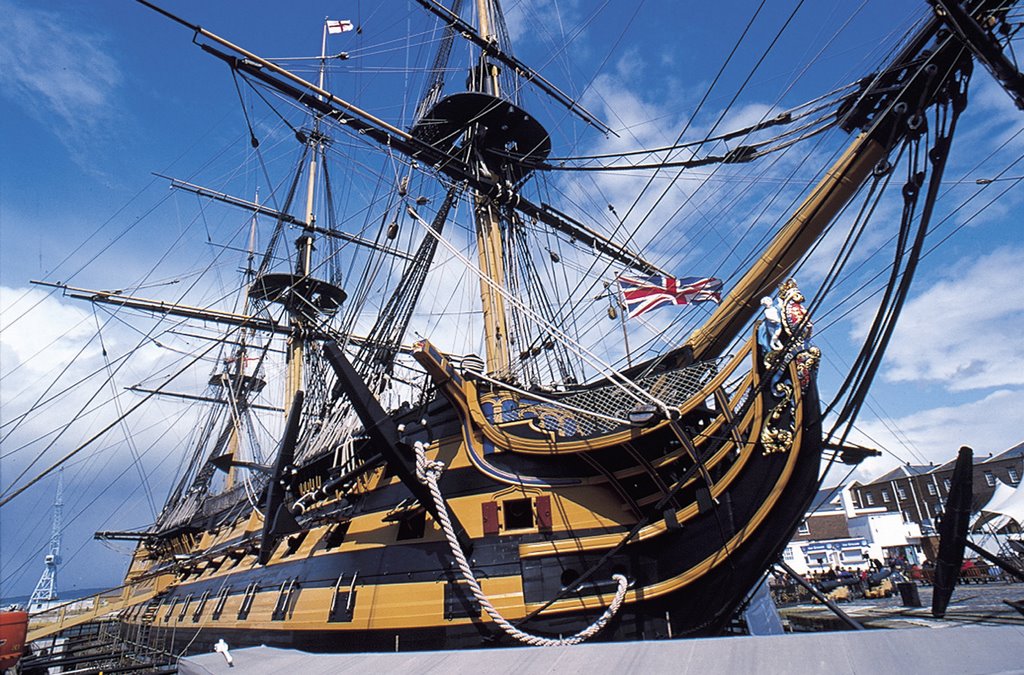 HMS Victory by Historic Dockyard