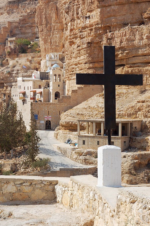 Saint George monastery. Judea desert. by tein79