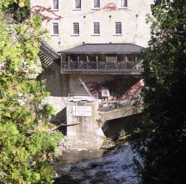 The Elora Mill - Back Patio by peekers