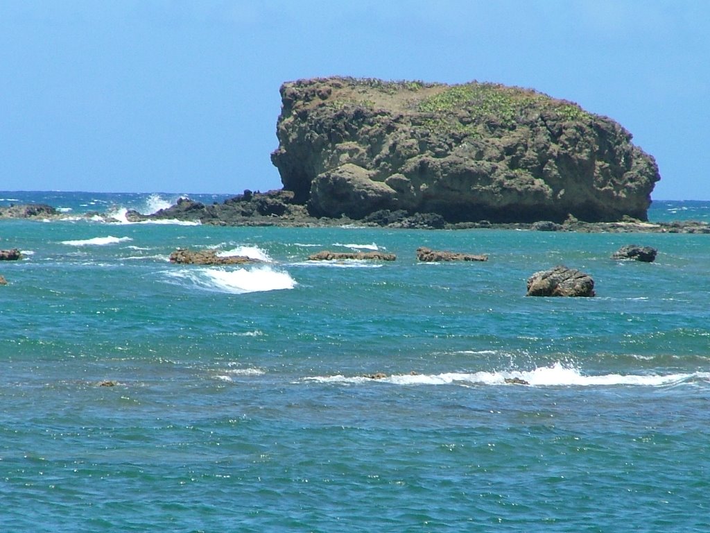 The rock near the riu by rudy rake