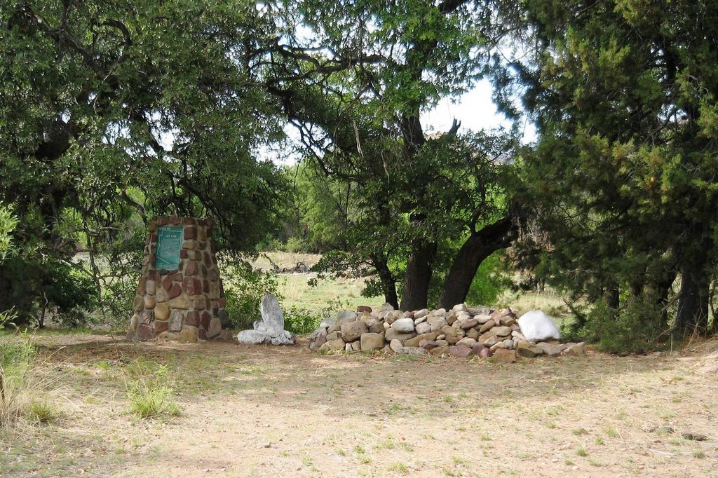 I wonder if that is the same tree he was found under in the background... by Barb Olmstead