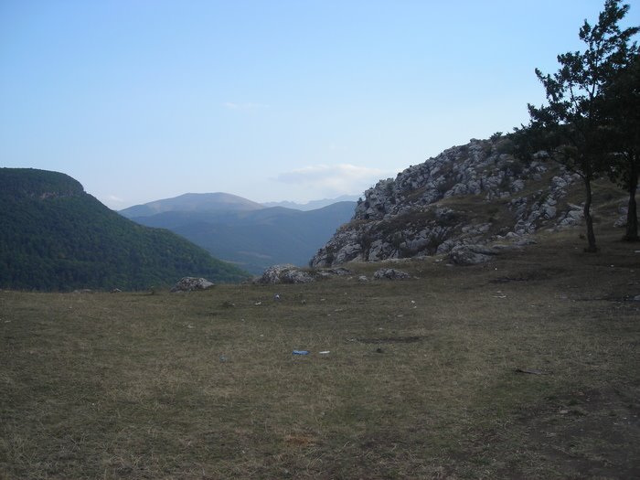 A view from Cidir Duzu in Shusha. Azerbaijan by Eka Tauz