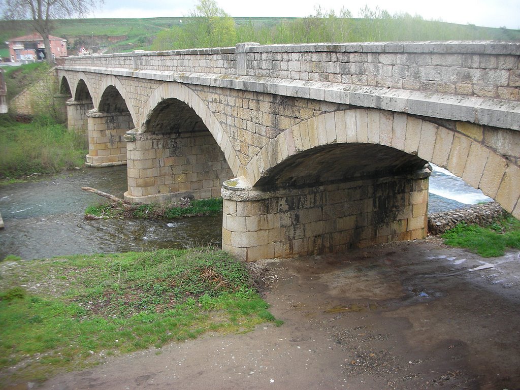 Puente sobre El Torón. Belorado. Camino de Santiago by Claudio Cabello