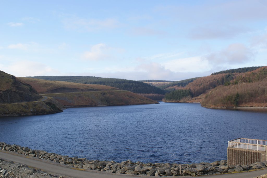 Llyn Brannie Dam by ttamzz