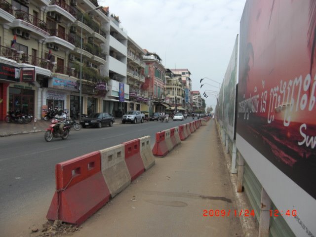 Sisowath Quay, Phnom Penh by santiw