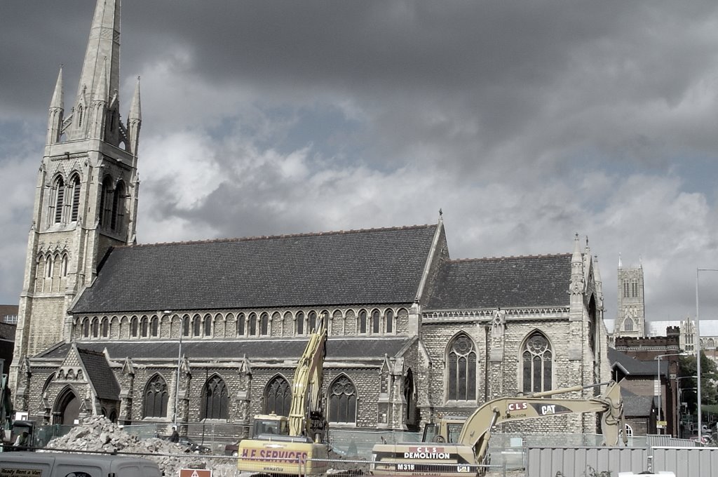 St Swithins church,Lincoln by rendezvous