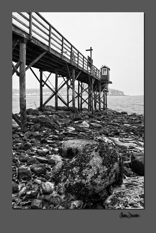 Winter in Bar Harbor by owenpga