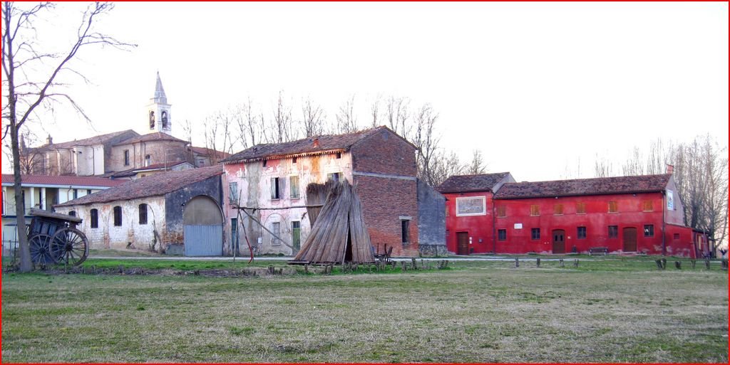 Case e chiesa in riva al mincio by 'osolemio