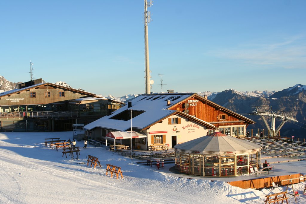 Berghof Golm in der Morgensonne by pseitter