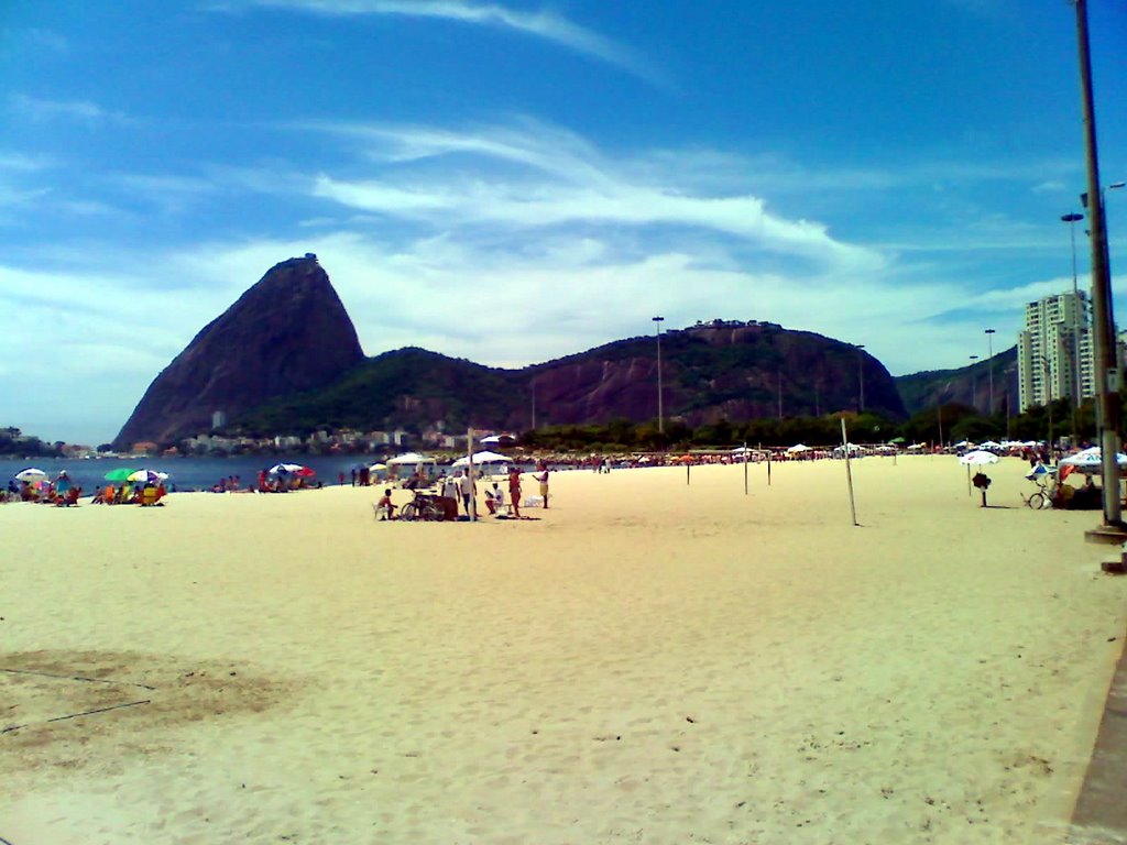 Pão de Açúcar visto da Praia do Flamengo by gilbertofs