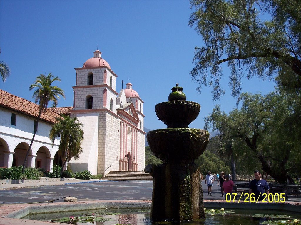 Mission Santa Barbara CA by kflynncolo