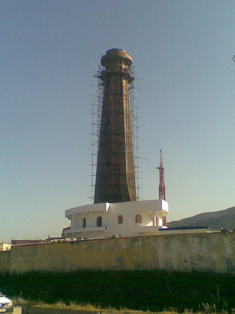 Nouveau phare de Dellys photo prise le:19/02/2009 by nasser drif