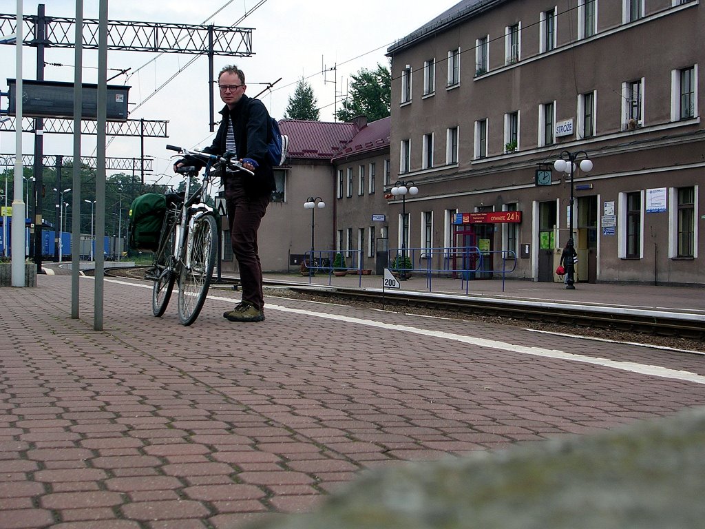 Stróże stacja PKP (at railway station) by Grzegorz Brzęczyszcz…