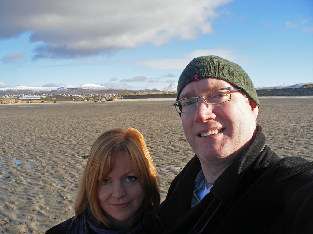 Us at Carrickfin Beach, Co. Donegal by hedleyman