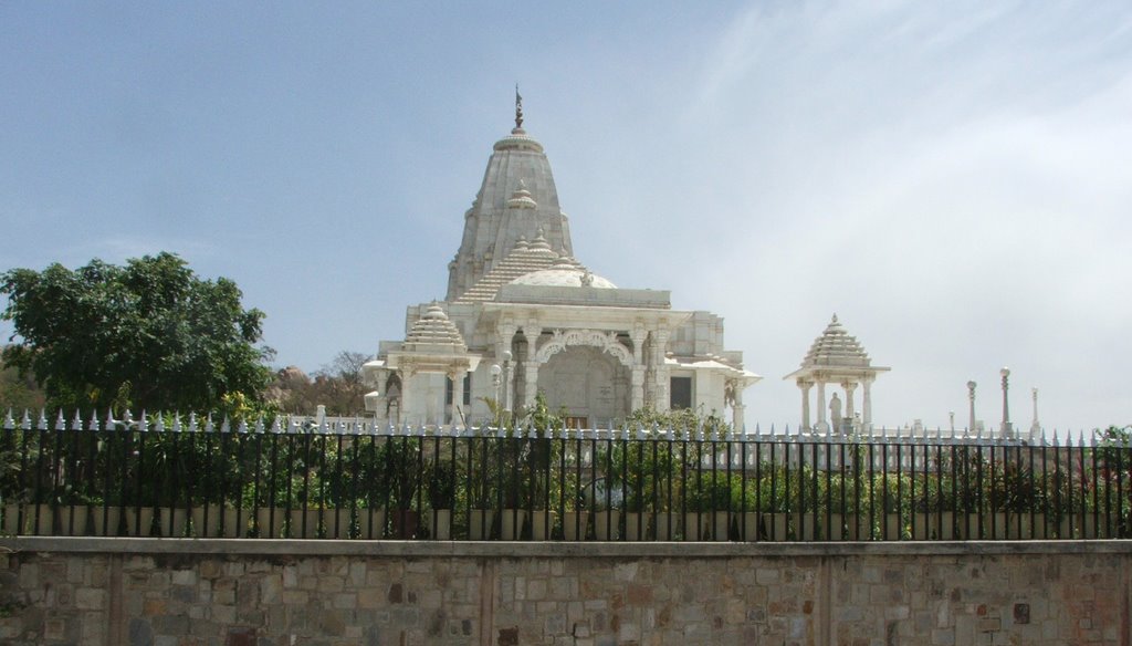 Birla temple Jaipur o=k by Olive Kirk