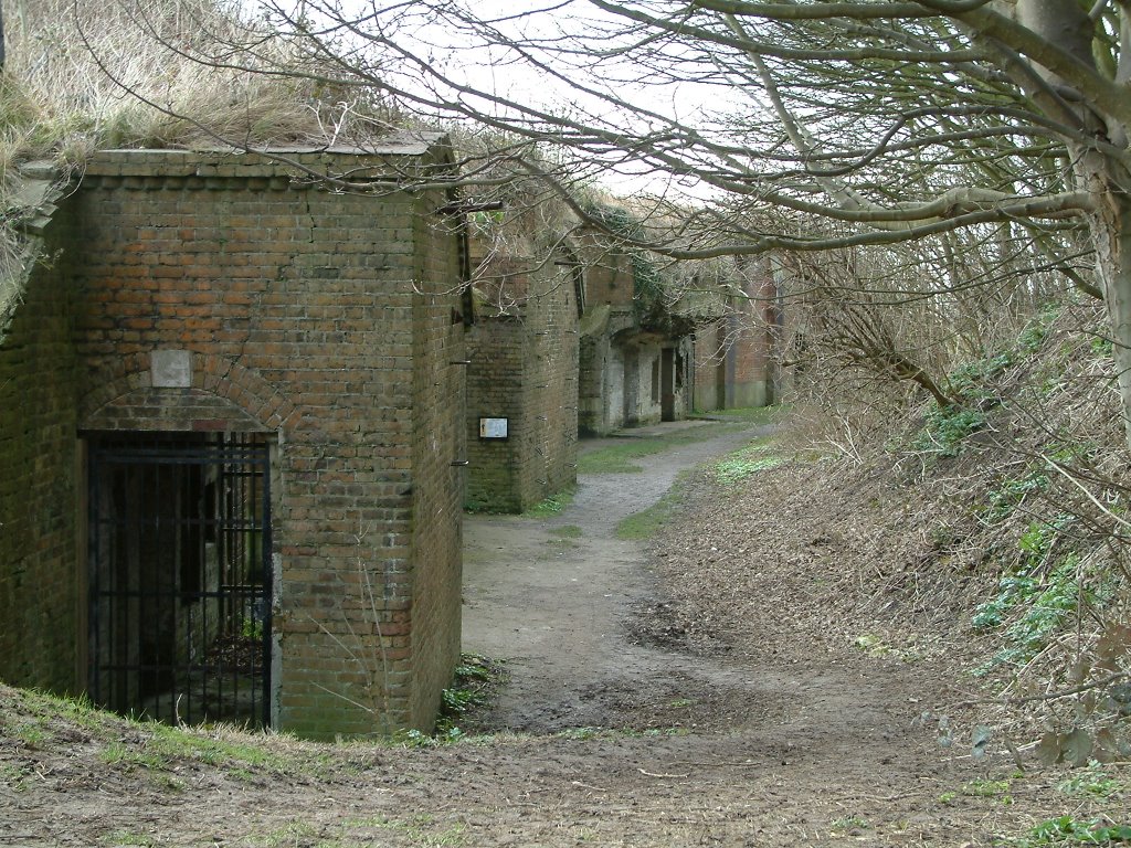 Rear of gun battery by Mutzy