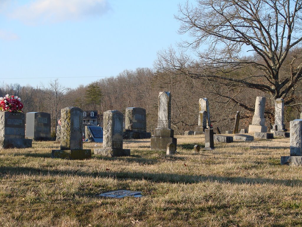 Gravestones of Bethel Church Cemetery by Jean Gregory Evans