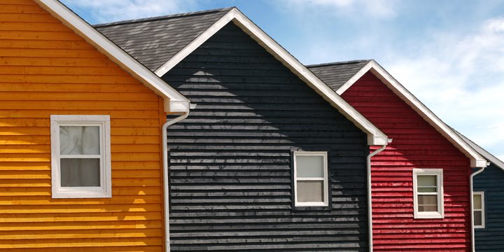 Colorful Cottages by Bullwinkle 007