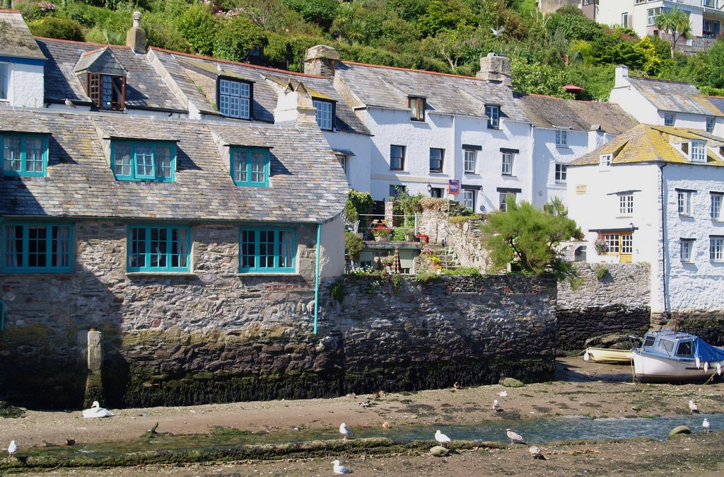 Polperro Harbour by anderton-s