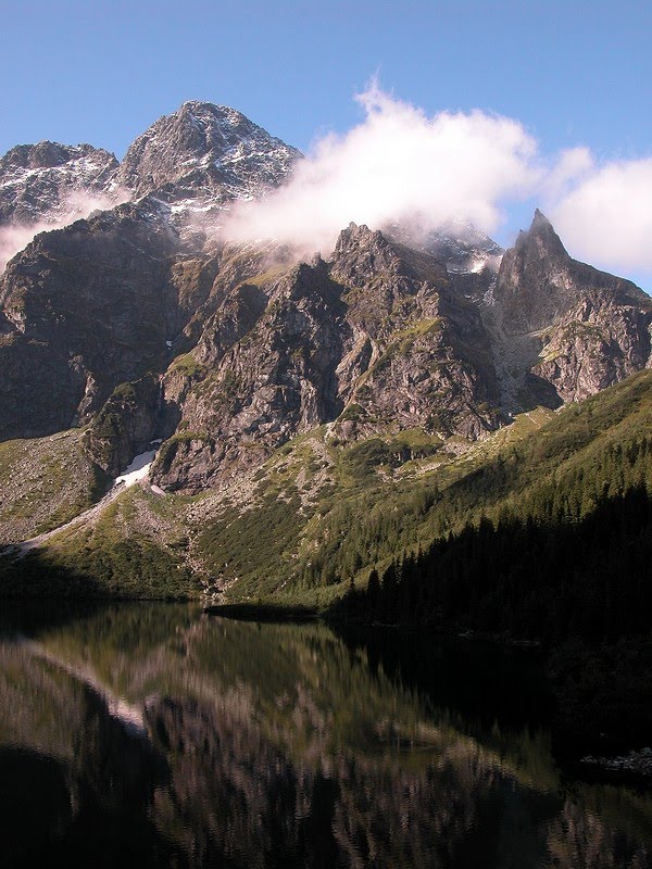 Morskie Oko z Mnichem by Ganz