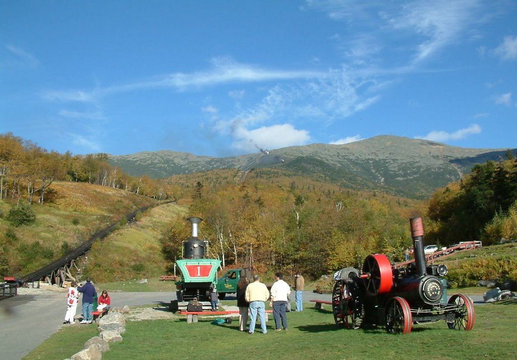 Mount Washington Cog Railway Base Station by kkmorgan