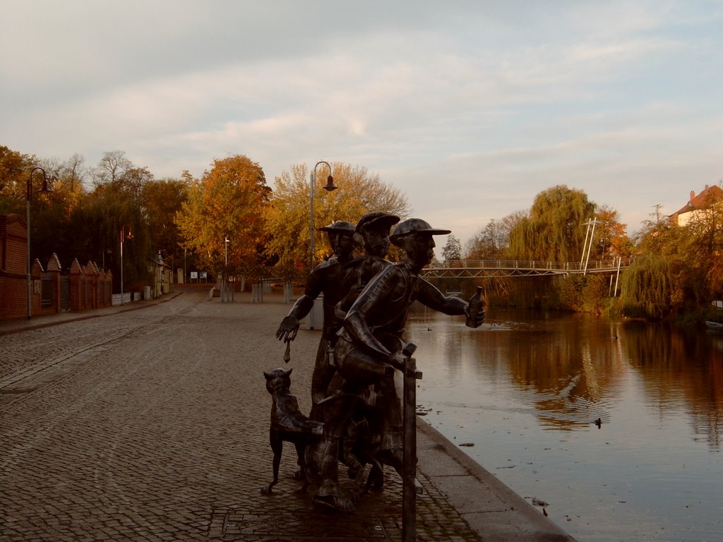 3 Besucher an der Havel by maxl97