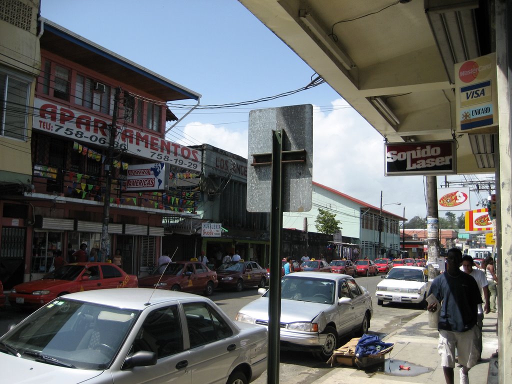 Parada de taxis puerto limon by pito7706