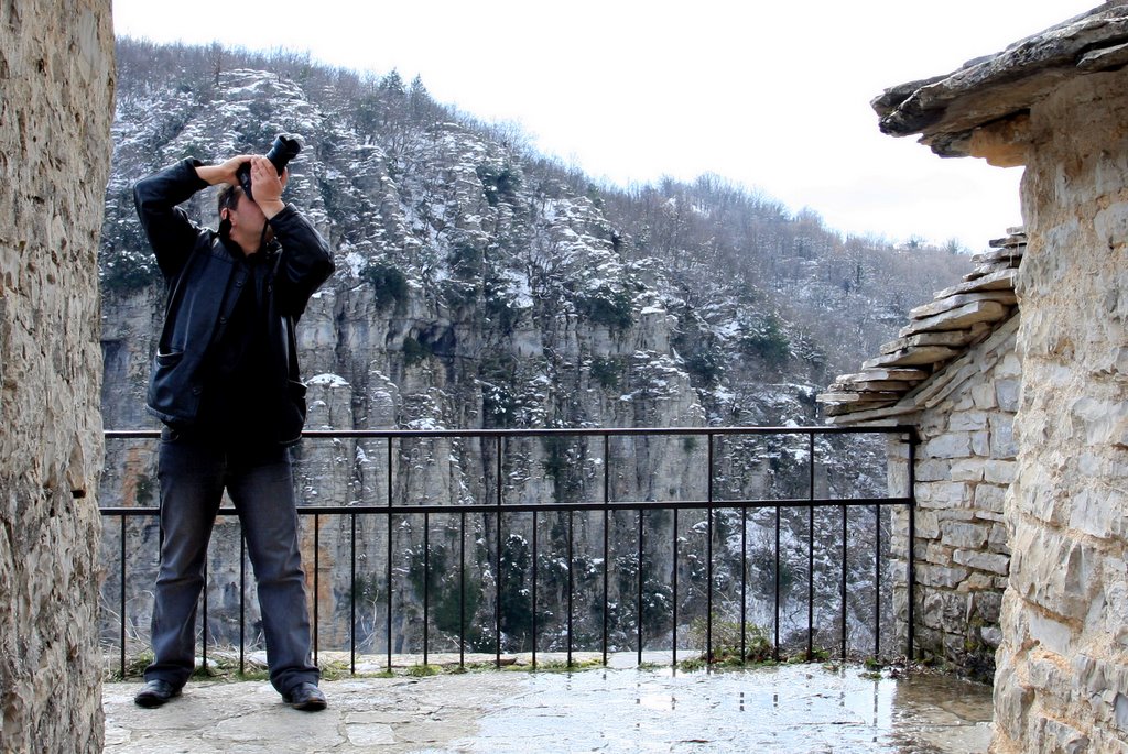 My brother ...shooting by Yiannis A. Nikolos