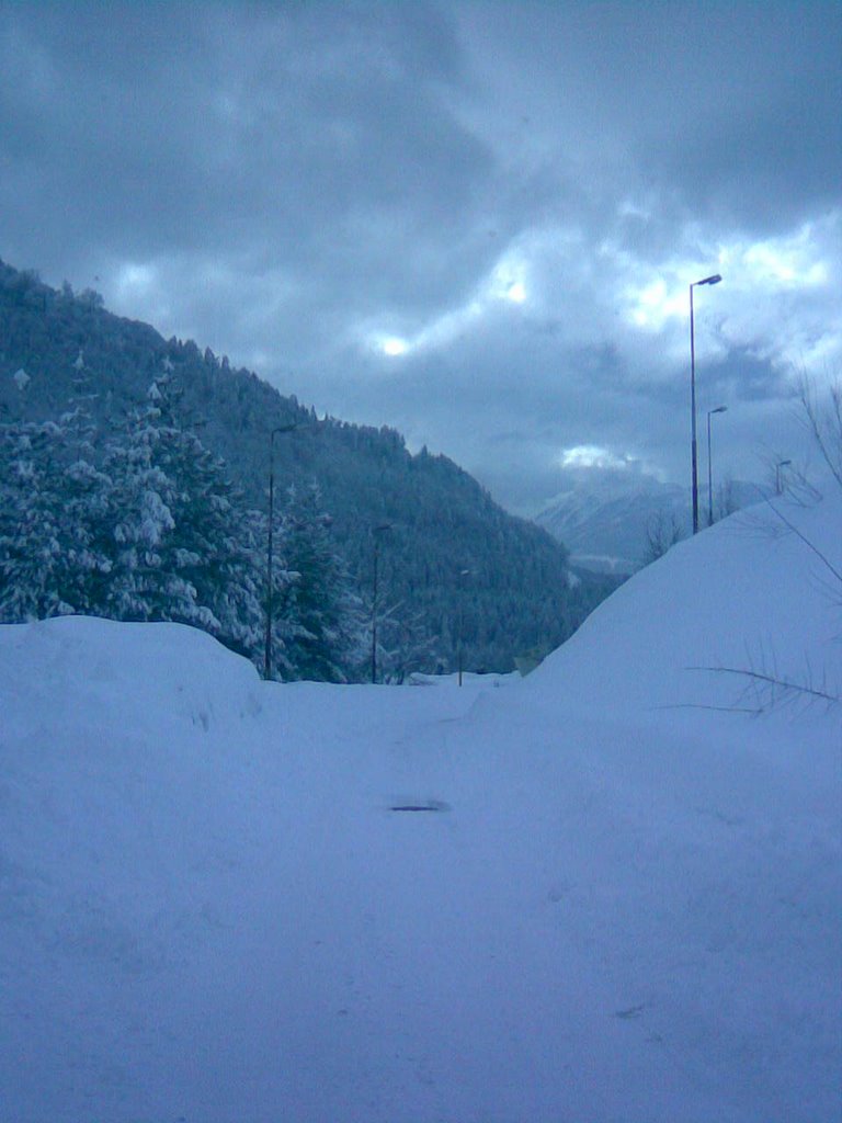 Coccau dopo la nevicata by Walter Della Schiava