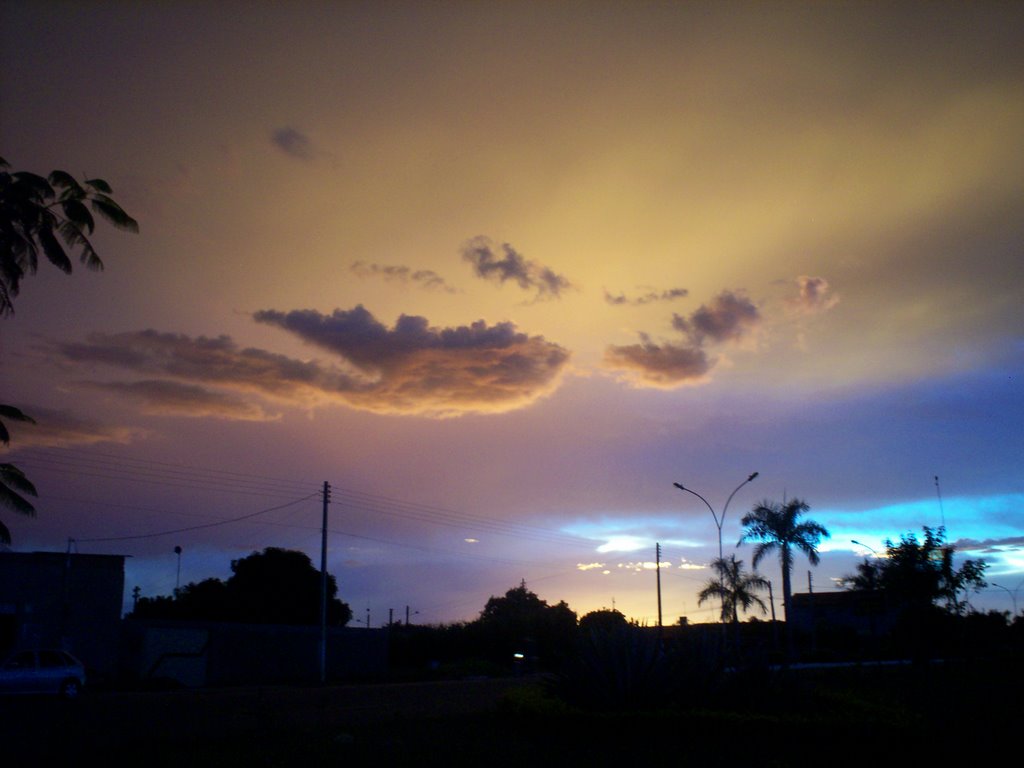 Por do sol em Itapuranga 1 by José Eustáquio Ribei…