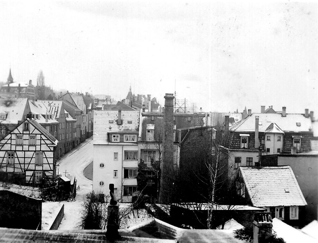 Blick von der Albertstrasse zur Ringelstrasse 1938 by flunkert