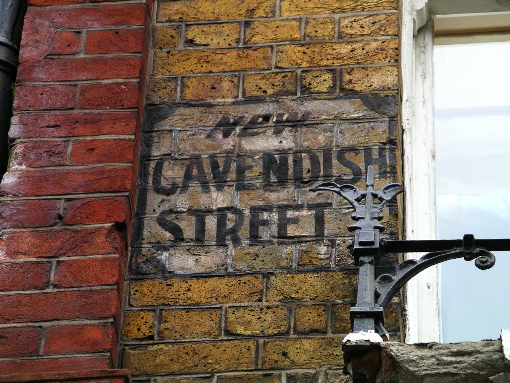 New Cavendish Street Sign by GrowlyGirl