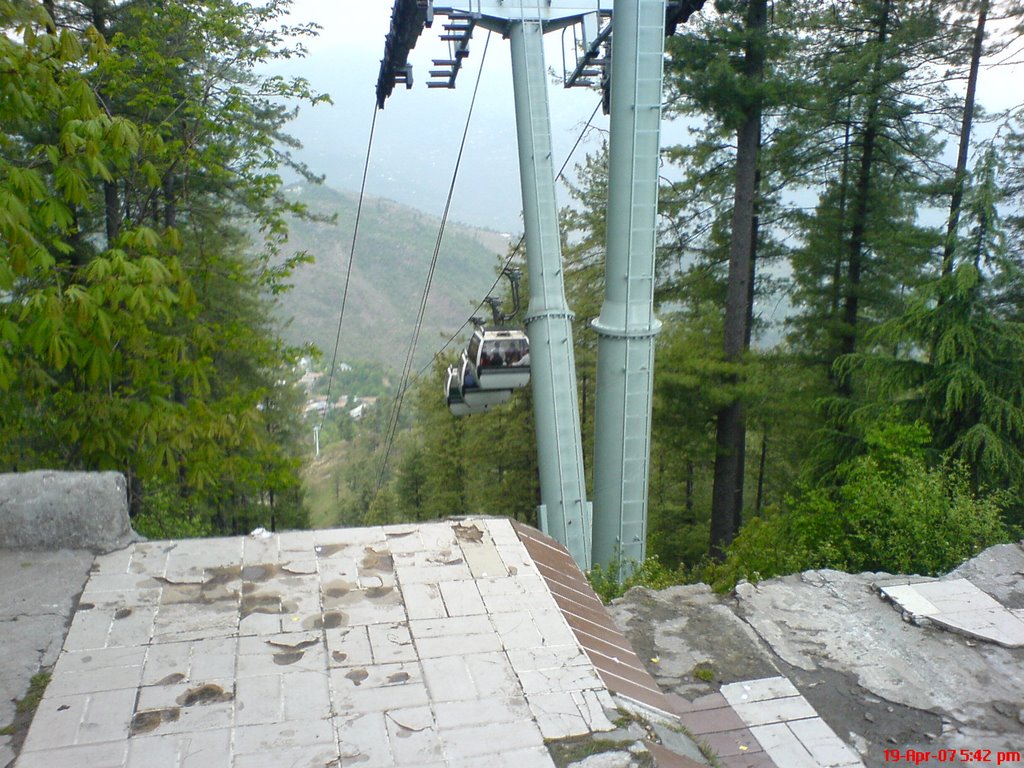 Peak Cable car ,Patriata Murree by haanimanj