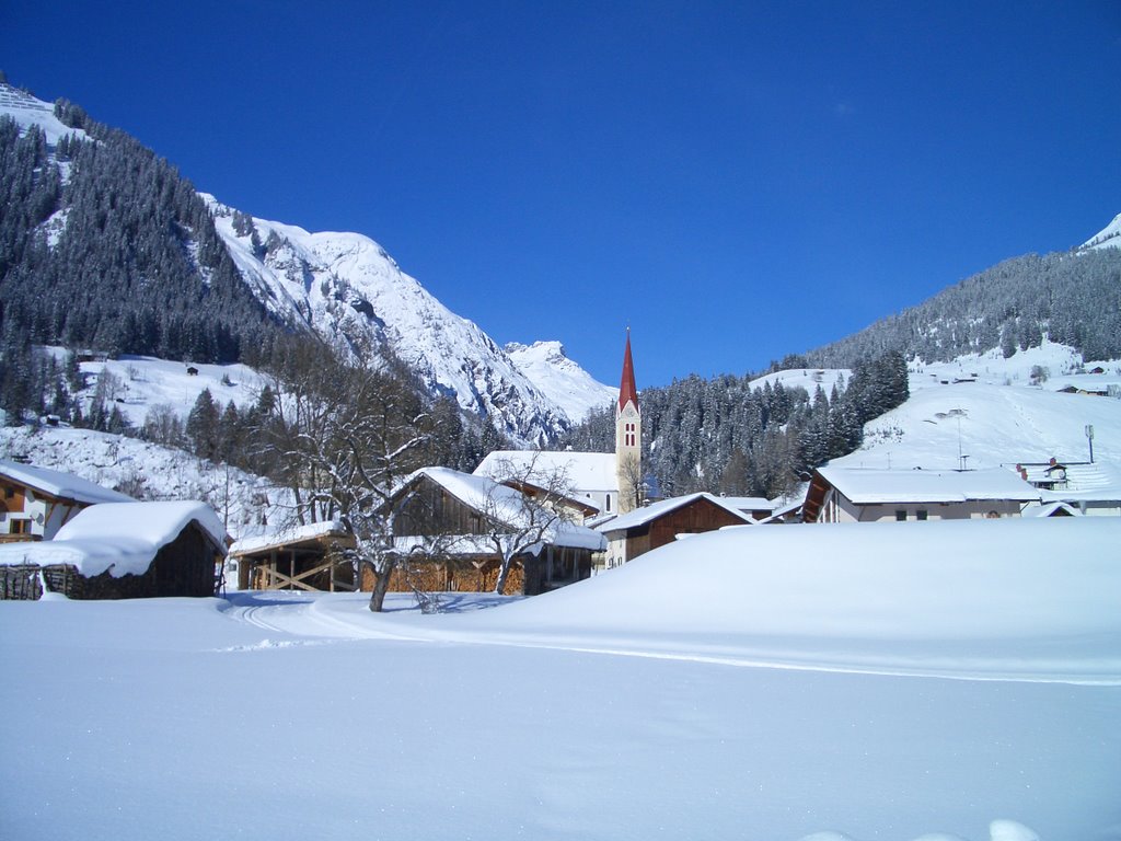 The Church of Holzgau by Ernest0