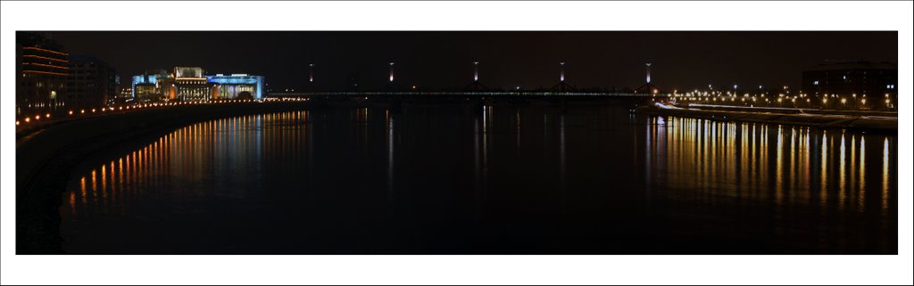 Budapest from the Petőfi Bridge by Simon Károly