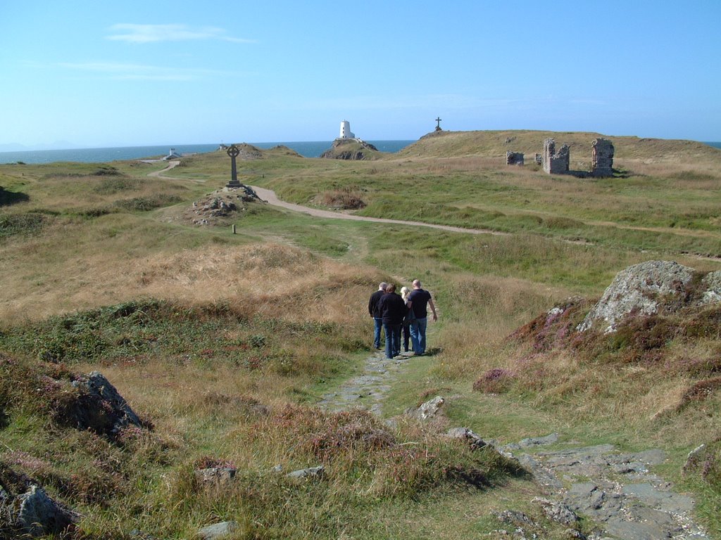 Llanddwyn walk by newborough