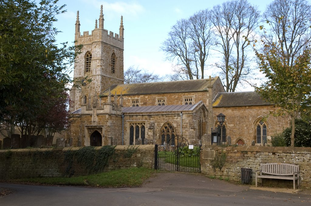 South Newington Church by robweston9