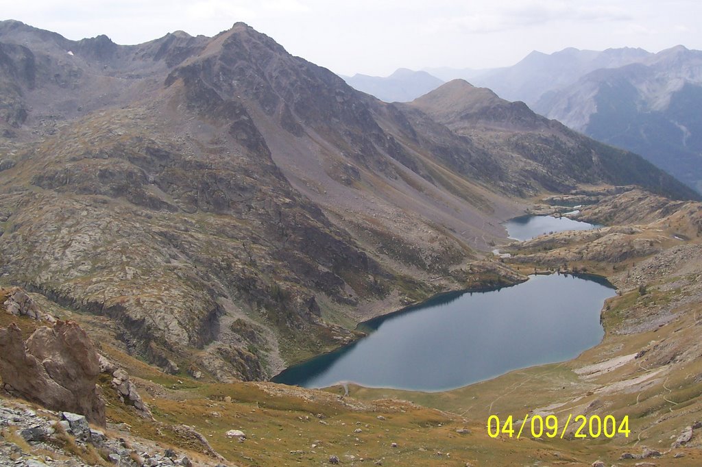 Lacs de Vens from the Italian border by Santiago Puig Vilado…