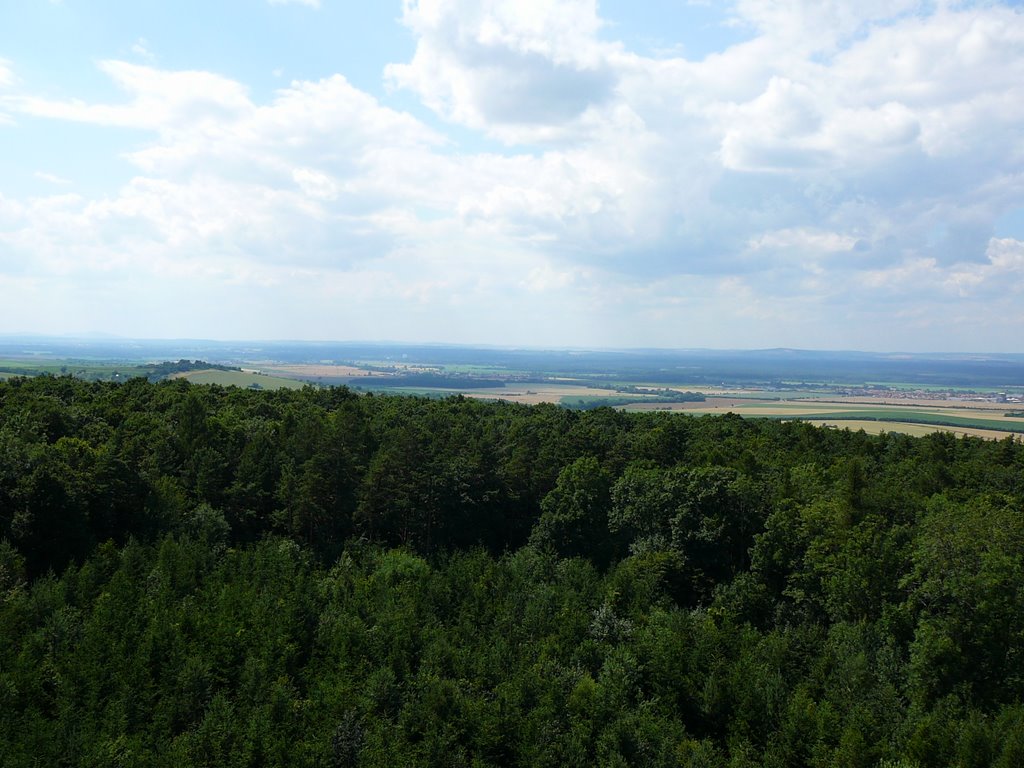 Rozhledna Travičná 380 m.n.m u Lučiny -Tvarožná Lhota- by Adnej