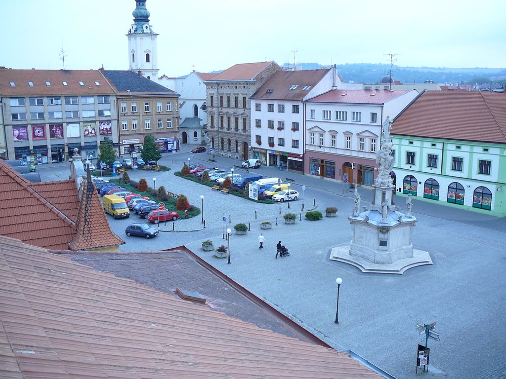 Uherské Hradiště Mariánské náměstí by Adnej