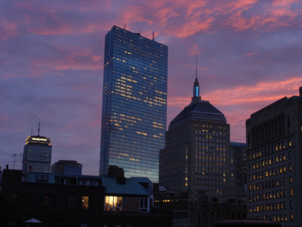 Boston From Bay Village by mmoffatt