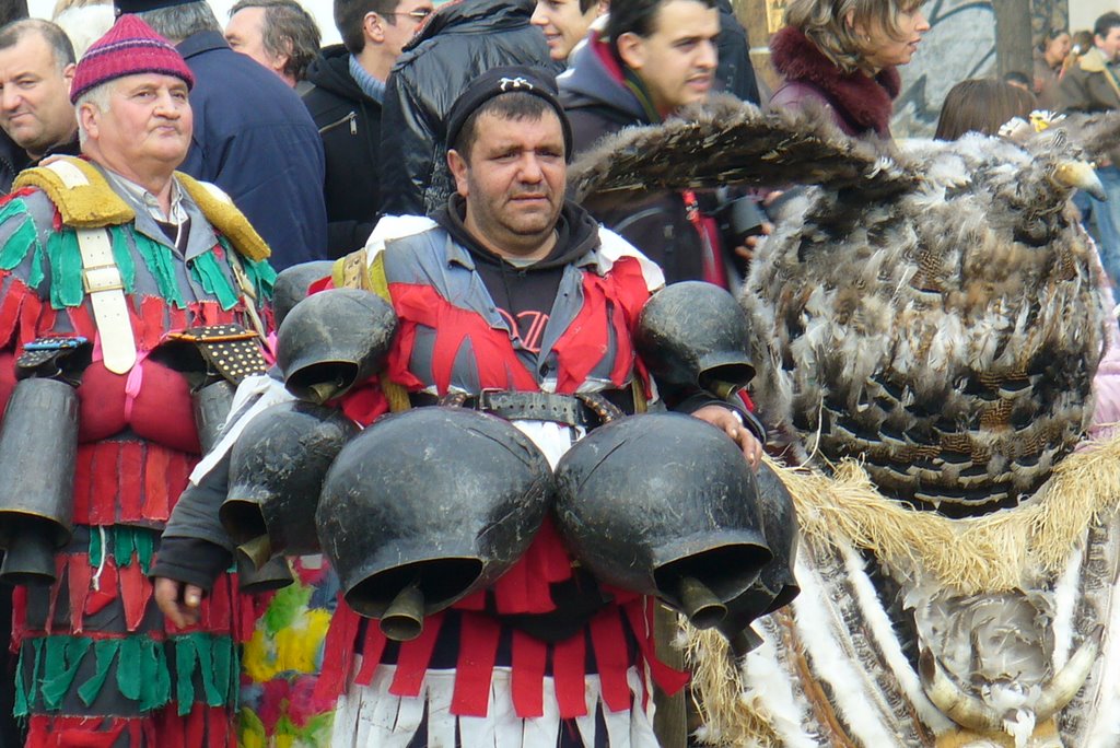 Kukeri - traditional Bulgarian ritual by stoilov.v