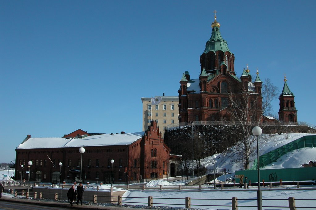 Kruununhaka, Helsinki, Finland by Claude Beauchamp