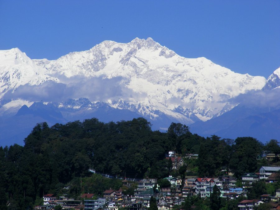 Kanchenjunga, view from Darjeeling by bite25